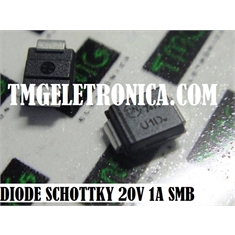 MURS120 - Diode RECTIFIER SUPER-FAST, Recovery Diode 200V 1A - 2Pinos SMB DO-214AA - MBRS120 - Diodo Schottky Power Rectifier smd